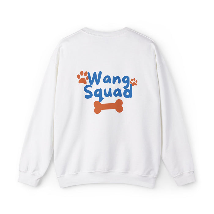 Wang Squad Crewneck Sweatshirt — "Less People More Wang" Dog Lover Pullover