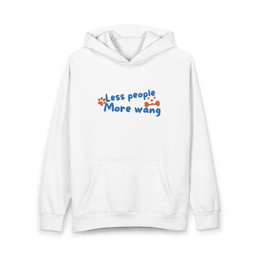 Wang Squad Hoodie — "Less People More Wang" Cute Paw Print Pullover