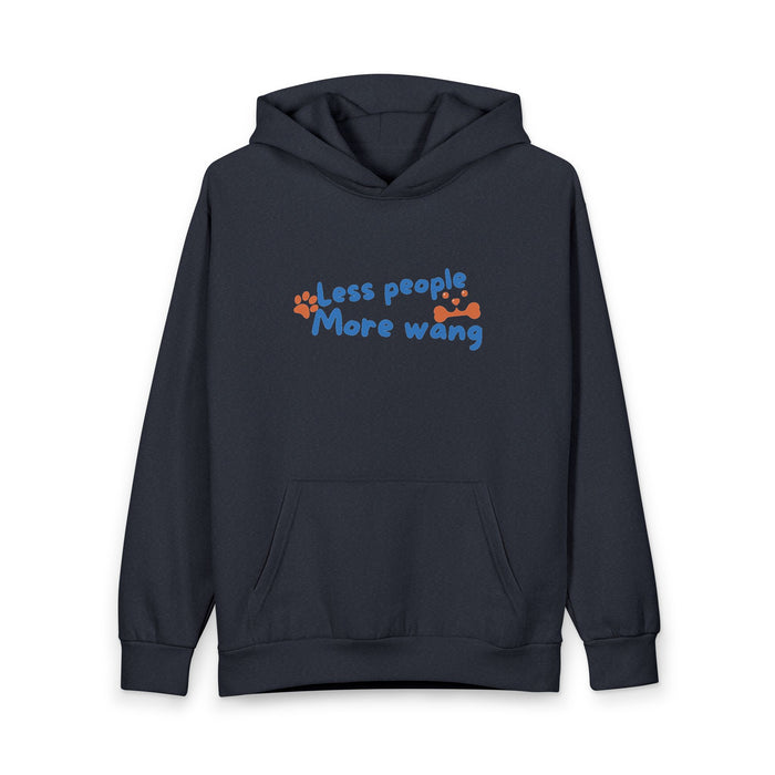 Wang Squad Hoodie — "Less People More Wang" Cute Paw Print Pullover
