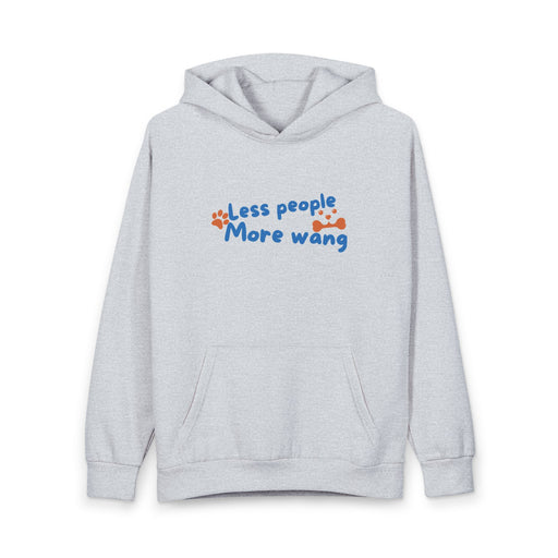 Wang Squad Hoodie — "Less People More Wang" Cute Paw Print Pullover