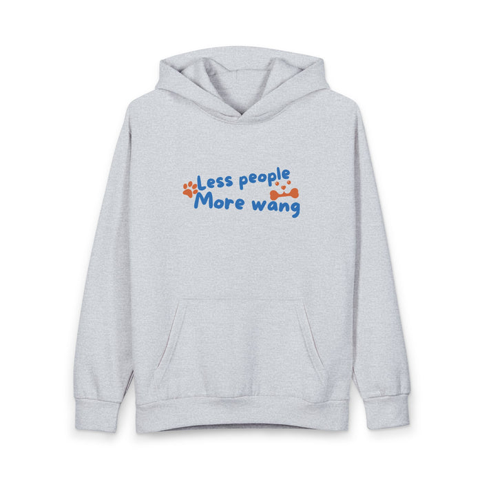 Wang Squad Hoodie — "Less People More Wang" Cute Paw Print Pullover